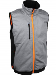 GILET SOFTSHELL GRIS 2 XL