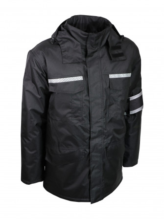 PARKA POLYESTER NOIR M