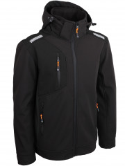 VESTE SOFTSHELL NOIRE 3XL