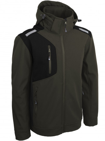 VESTE SOFTSHELL BRONZE S