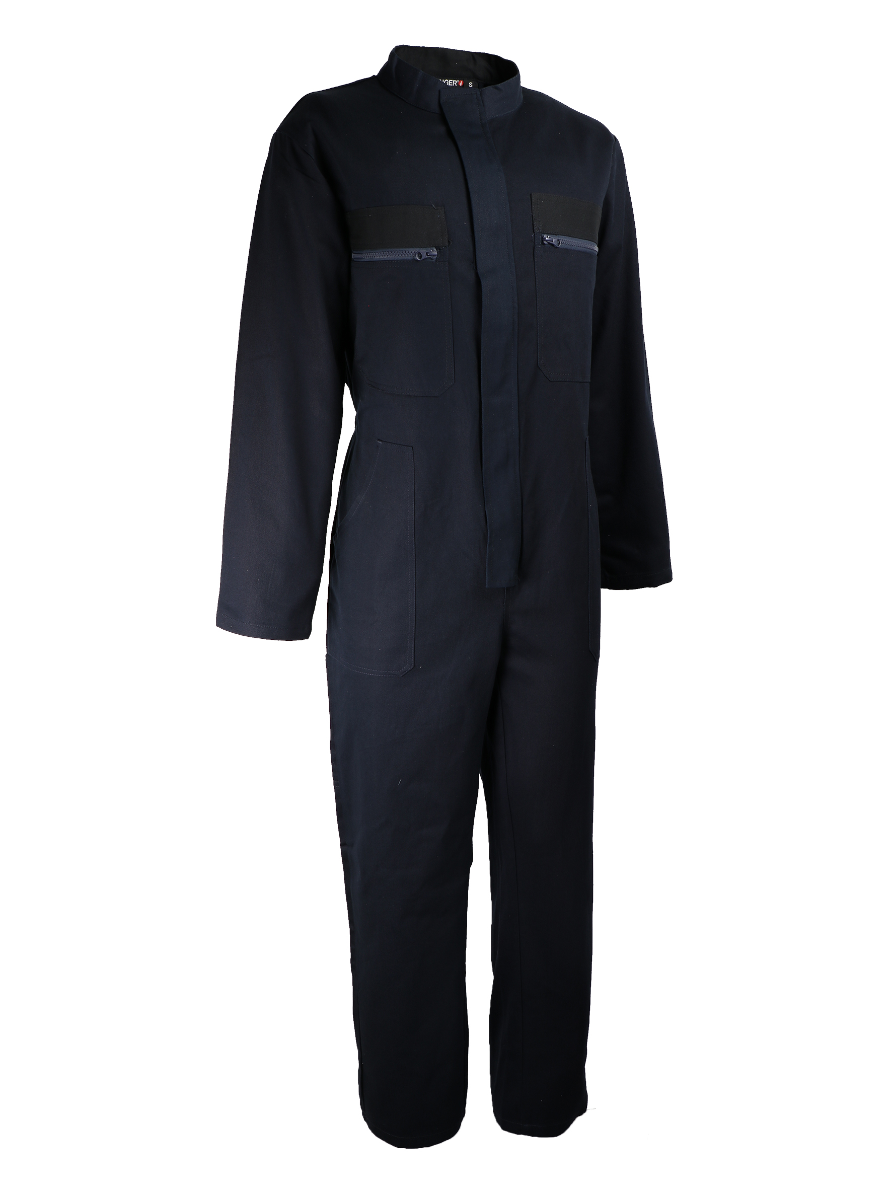 COMBINAISON 1 ZIP COTON MARINE, 3XL