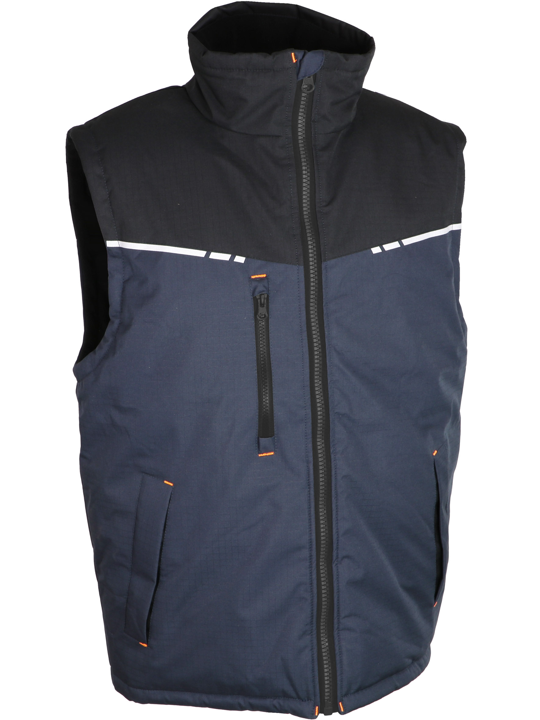 GILET RIPSTOP MARIN/NOIR L