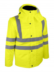 VESTE HV JAUNE DLE POLAIRE, L