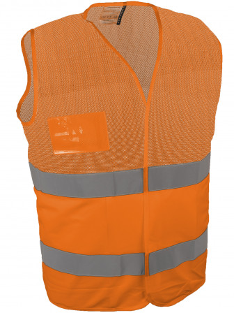 GILET HI-VIZ AC MESH ORANGE XL