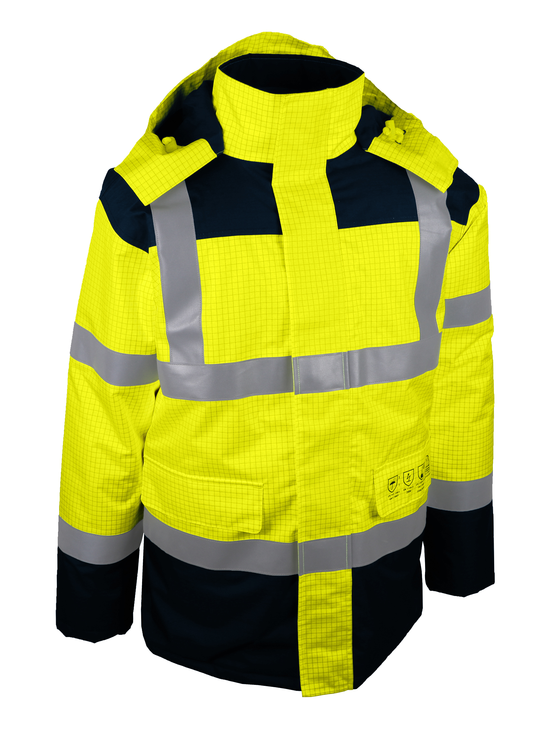 PARKA HV MULTI RISQUES JAUNE L