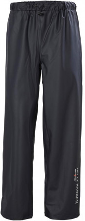 Pantalon imperméable enPU élastique taille Sbleu marine