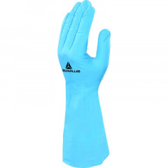 GANT NITRILE BLEU 33CM 10/11