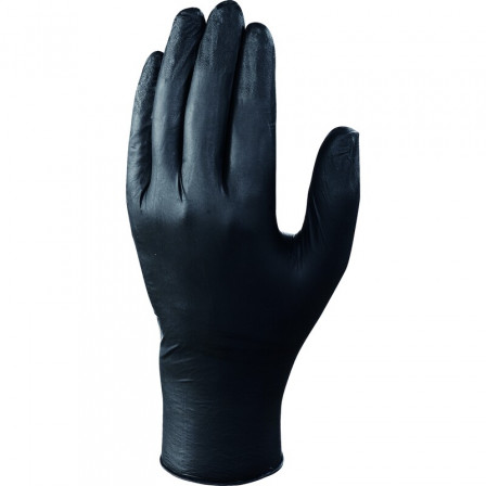 BTE 100 GANTS NITRILE NOIR 7/8