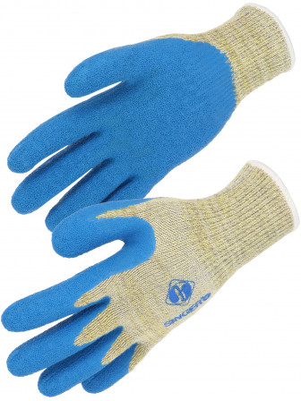 GANTS TRICOTE KEV/FIBRE END LATEX,11