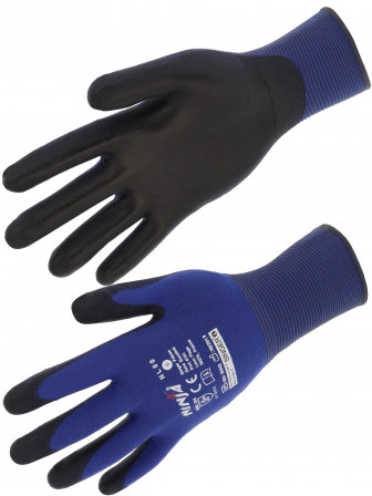 GANTS PU SUR SUPPORT NYLON J18 T7(S)