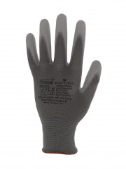 GANTS POLYESTER GRIS END PU GRIS T10 CAV