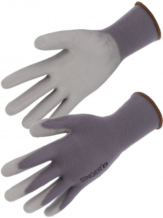 GANTS NYLON GRIS END PU GRIS T11