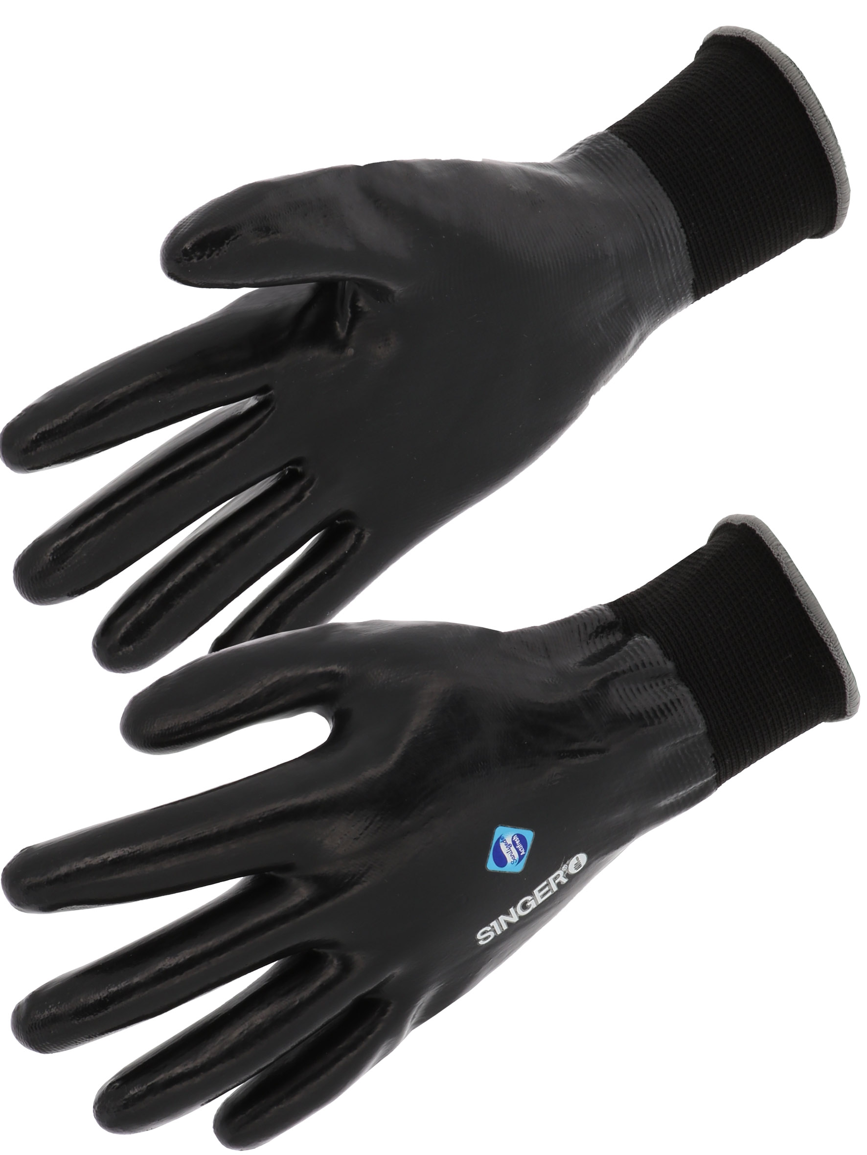 GANTS POLY TOUT ENDUIT NITRILE,T 10
