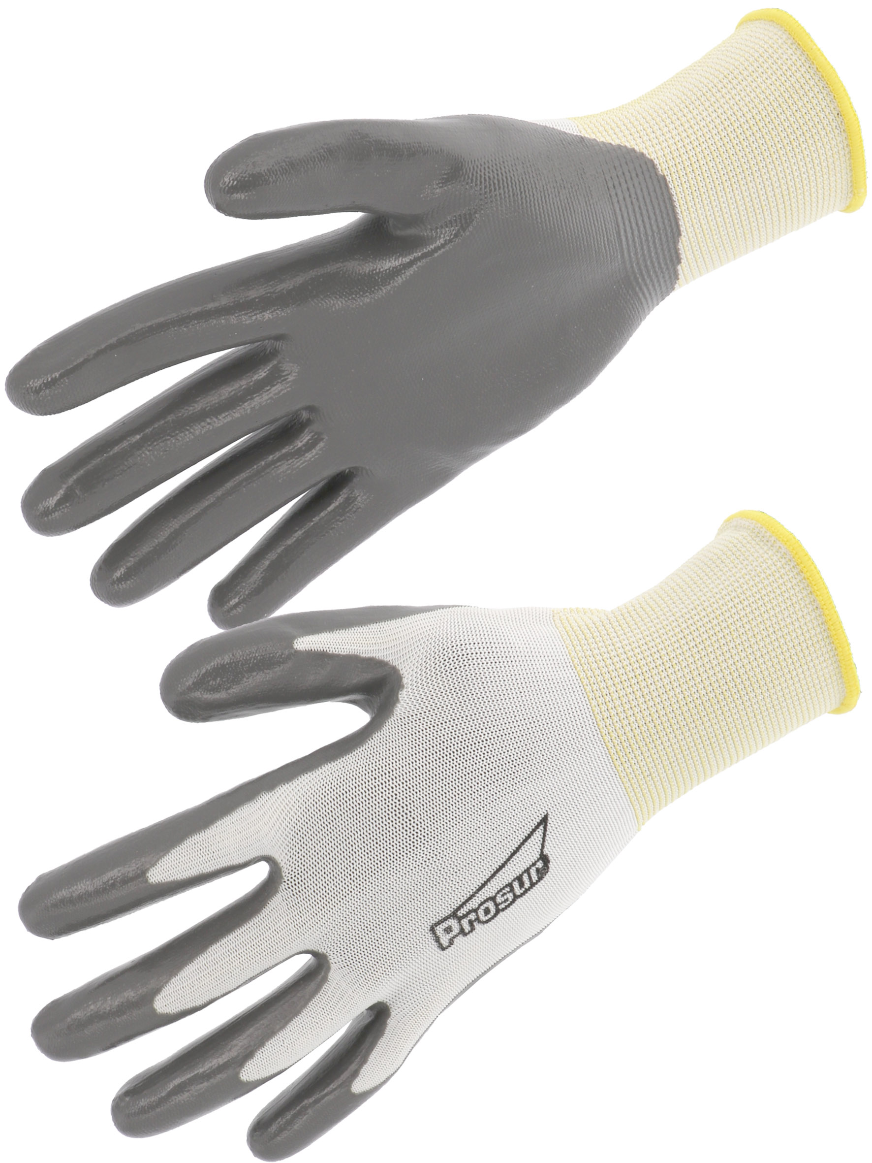 GANTS POLYESTER ENDUIT NITRILE GRIS 10