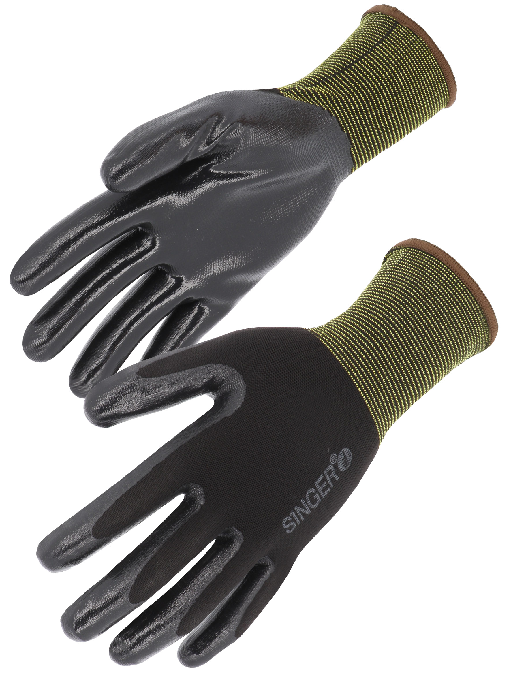 GANTS NYLON NOIR END NIT NOIR T10