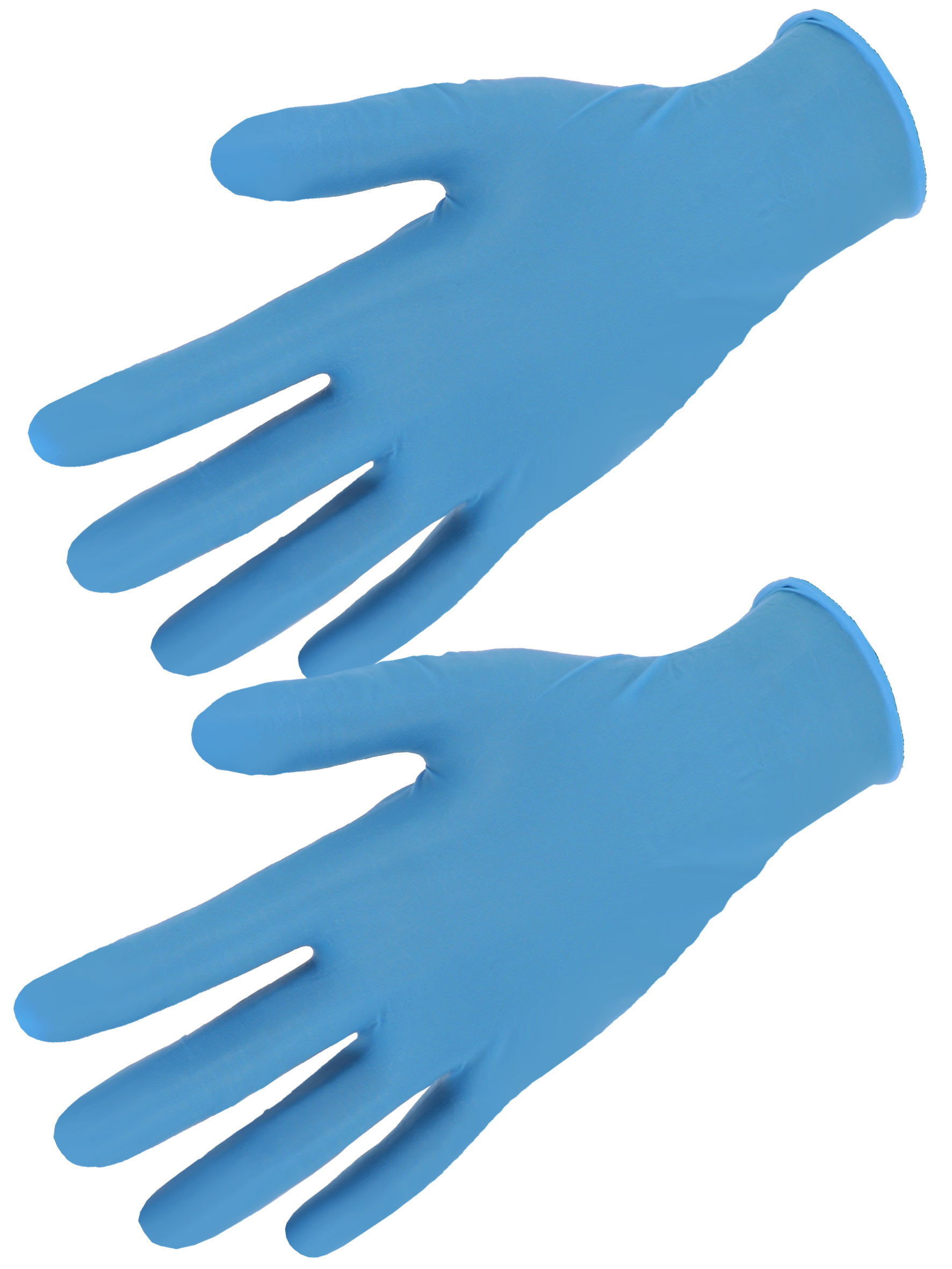 100 GANTS NITRILE BLEU XXL