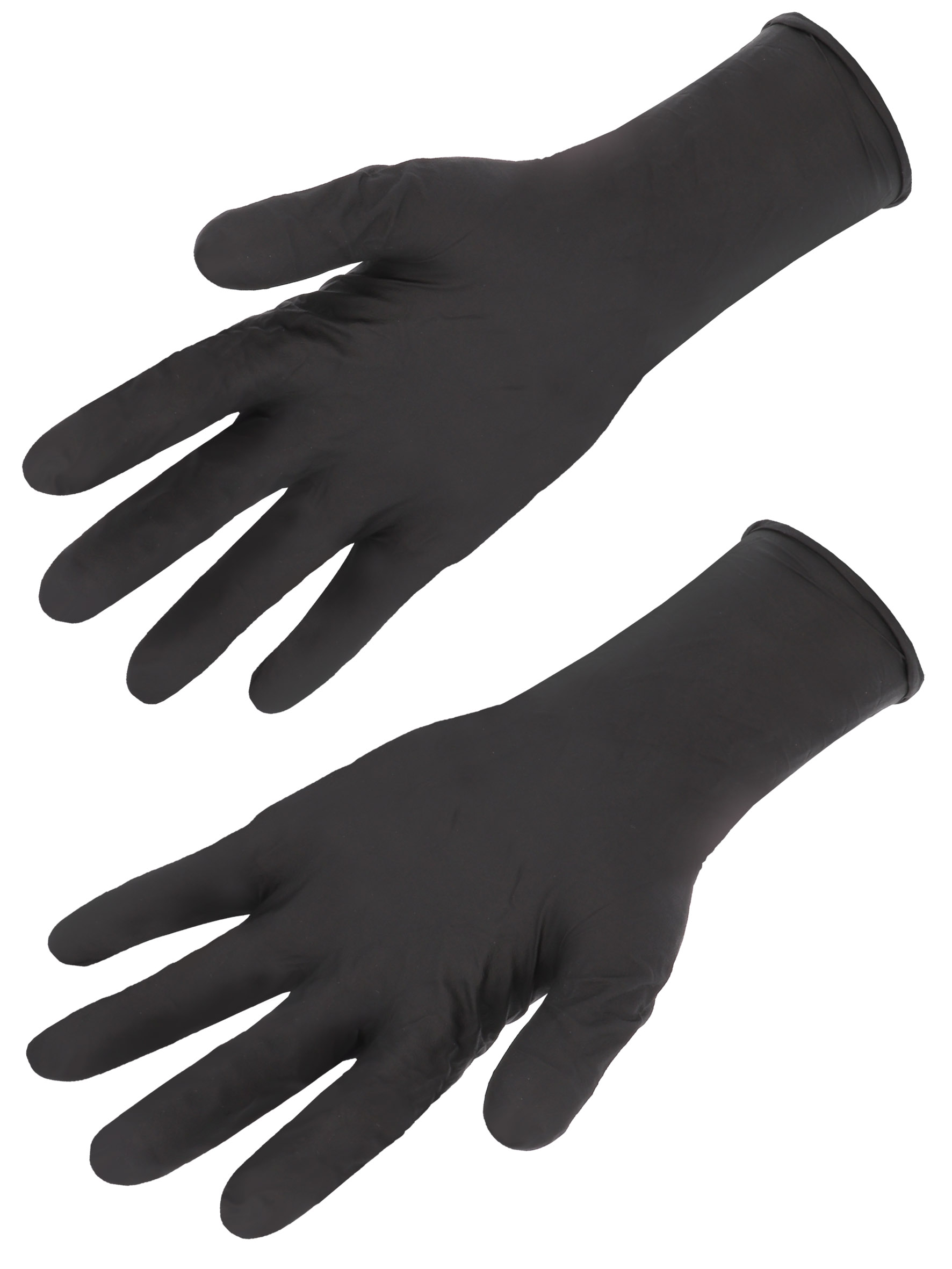 100 GANTS NITRILE NOIR T L