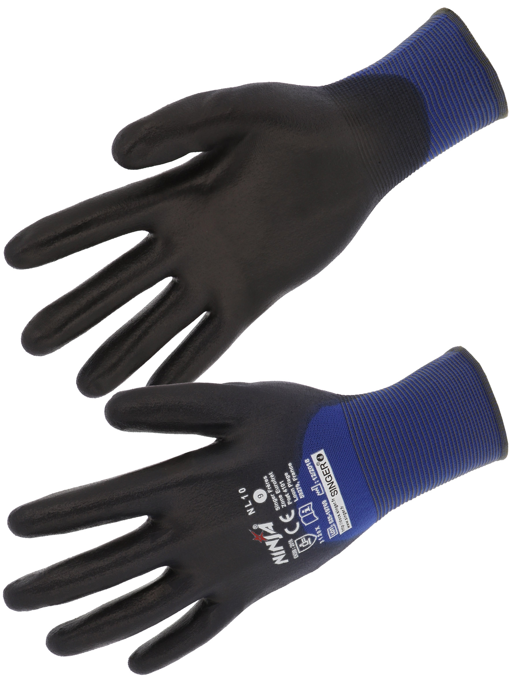 GANTS 3/4END.PU / NYLON J18 T10/XL