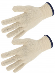 GANTS COTON  TRICOTE JAUGE 10 T FEMME