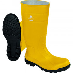 BOTTE PVC COPPER S5 JAUNE 46
