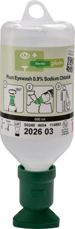 Flacon de rincage oculaire 500ml