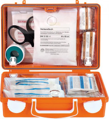 Trousse de secours Quick cont.standard,DIN13157,or