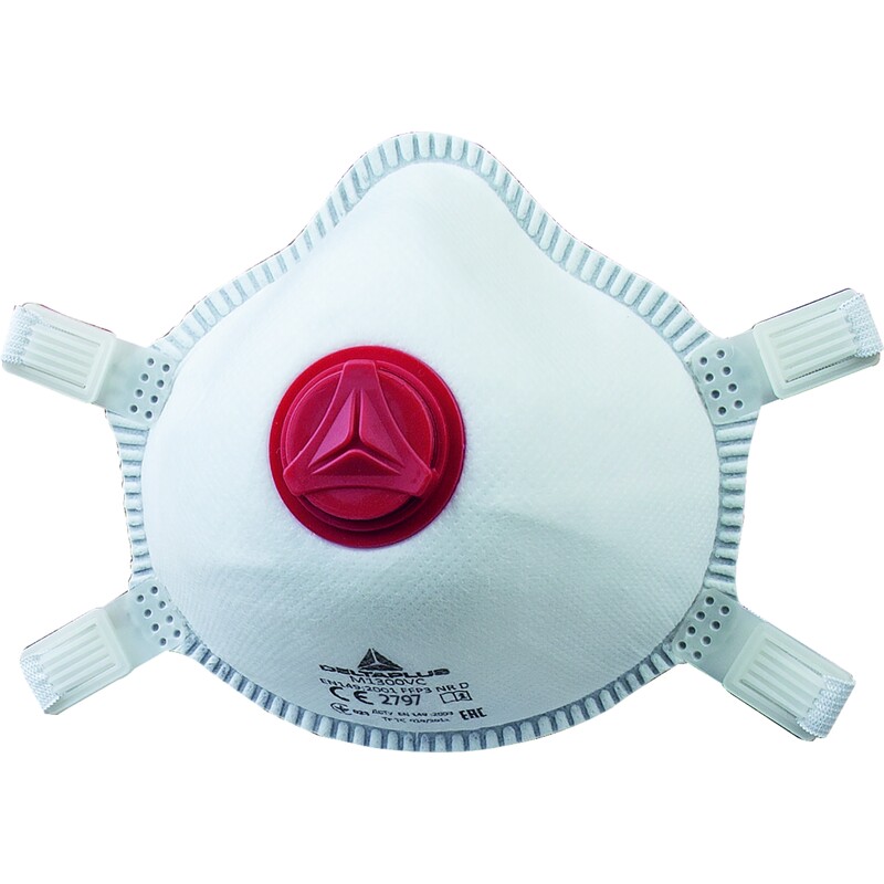 BTE 5 MASQUES FFP3 AVEC VALVE