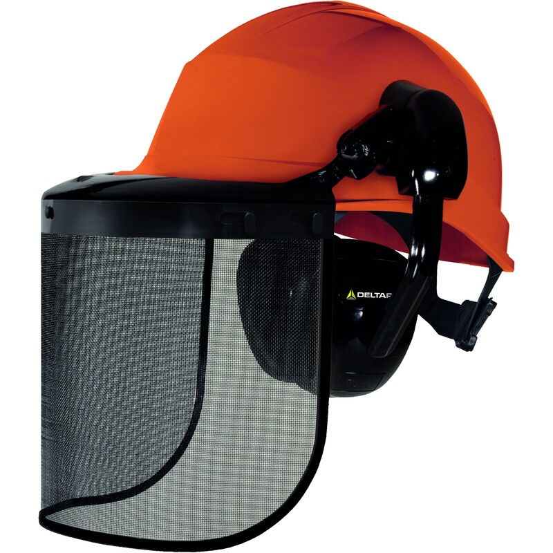CASQUE FORESTIER3 ORANGE