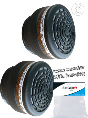 2 FILTRES A2P3 POUR DM756