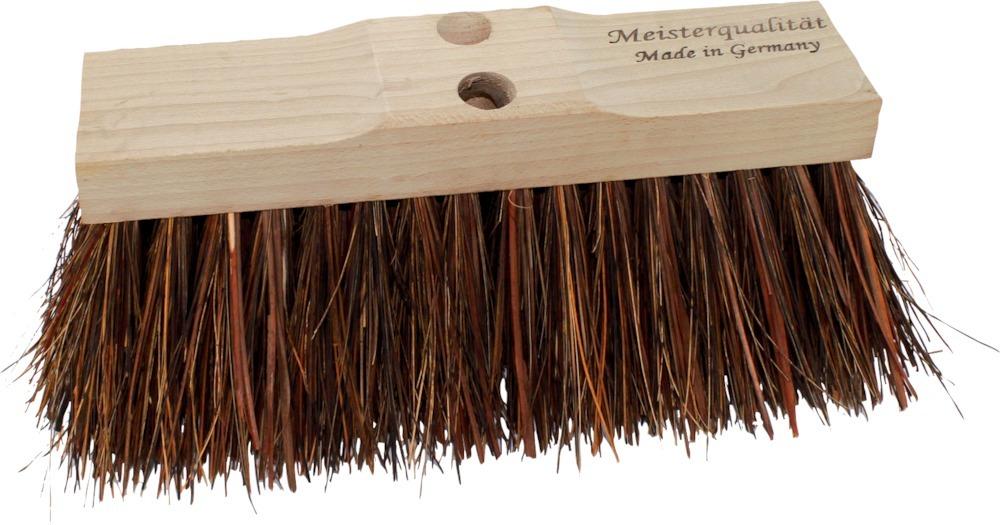 Balai Piassava 40cm corps en bois solide
