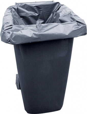 Sac poubelle 240 l grisenv. 85 µm en vrac