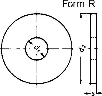 Rondelle DIN 440R 26 zn HP
