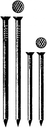 Pointe brute 3,1x 70 a 2,5kg