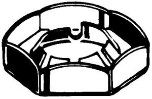 ECROU H FR PAL AC-I A2 M8  DINeq7967