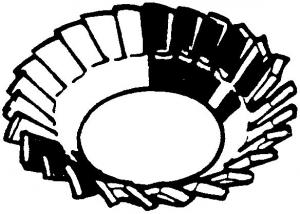RONDELLE ELAST. CONCAVES DTS CH. EXT. AC-R-ZN M12 350-425 hv10 DIN6798v