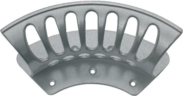 Support de tuyau aluminium grand 