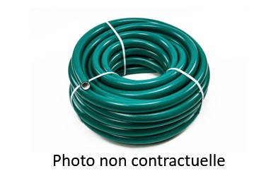 TUYAU SOUPLE MULTICOUCHE VERT D.25