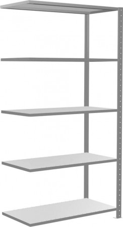 Rayonnage emboît. comp.200x100x50cm 