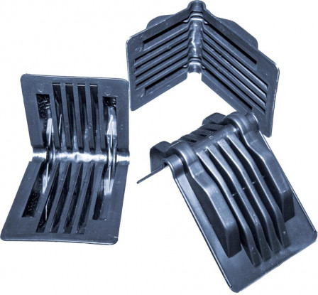 Équerre de protection34 mm, noir