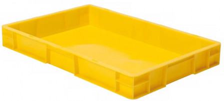 Caisse de transport à emp iler TK600/75-0, jaune