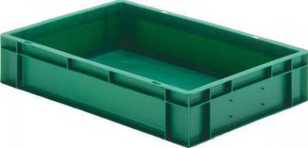 Bac de transport à empiler 600x400x120 mm vert