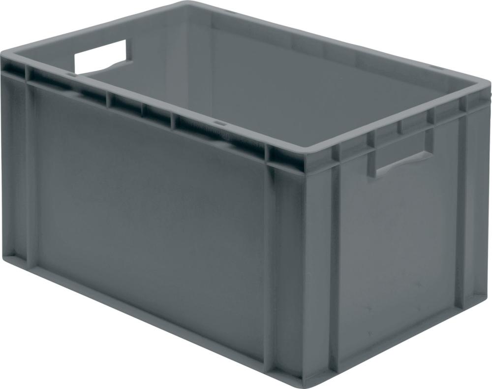 Bac de transport à empiler 600x400x320 mm gris