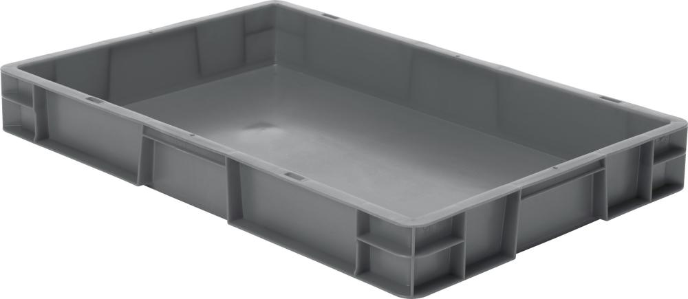 Caisse de transport à emp iler TK600/75-0, gris