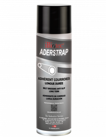 ADERSTRAP Aérosol Adhérent courroies végétal 650 ml