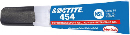 Colle instantanée LOCTITE454 tube 3g 