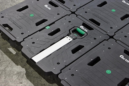 Rouleau multiusage 600x300mm, 130Kg Plastique 75mm, avec poignée 