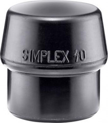 Tête de maillet SIMPLEX caoutchouc 40mm 
