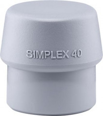Tête de maillet SIMPLEX 40mm TPE-mid 