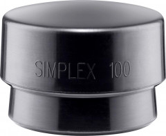 Tête maillet SIMPLEX D.100mm, caout. 