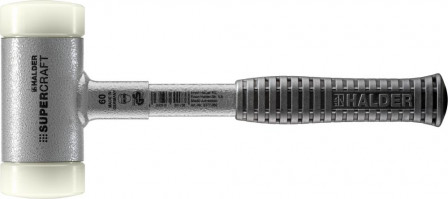 Maillet avec manche en tube d'acier anti-rebond 60mm 